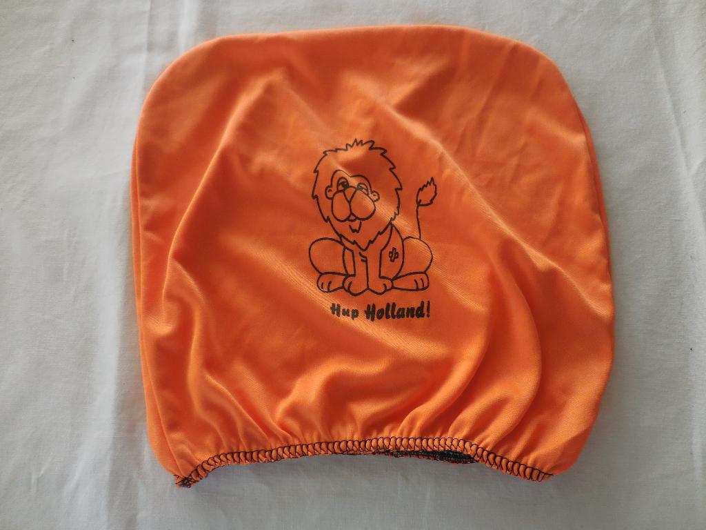 Oranje Autostoel hoofdsteun hoezen Hup Holland, Ophalen, Nieuw, Overige typen, Oranje of Koningsdag