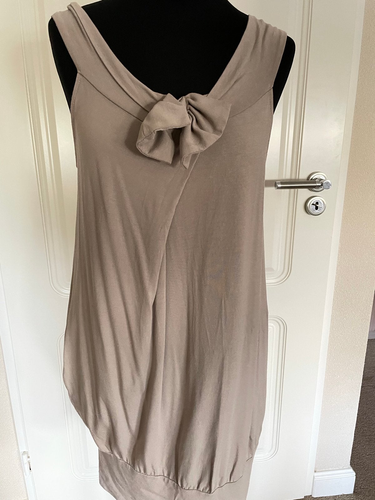 Scee by Twin-Set jurk/tuniek met strik en strass logo, Kleding | Dames, Ophalen of Verzenden, Zo goed als nieuw, Maat 38/40 (M)
