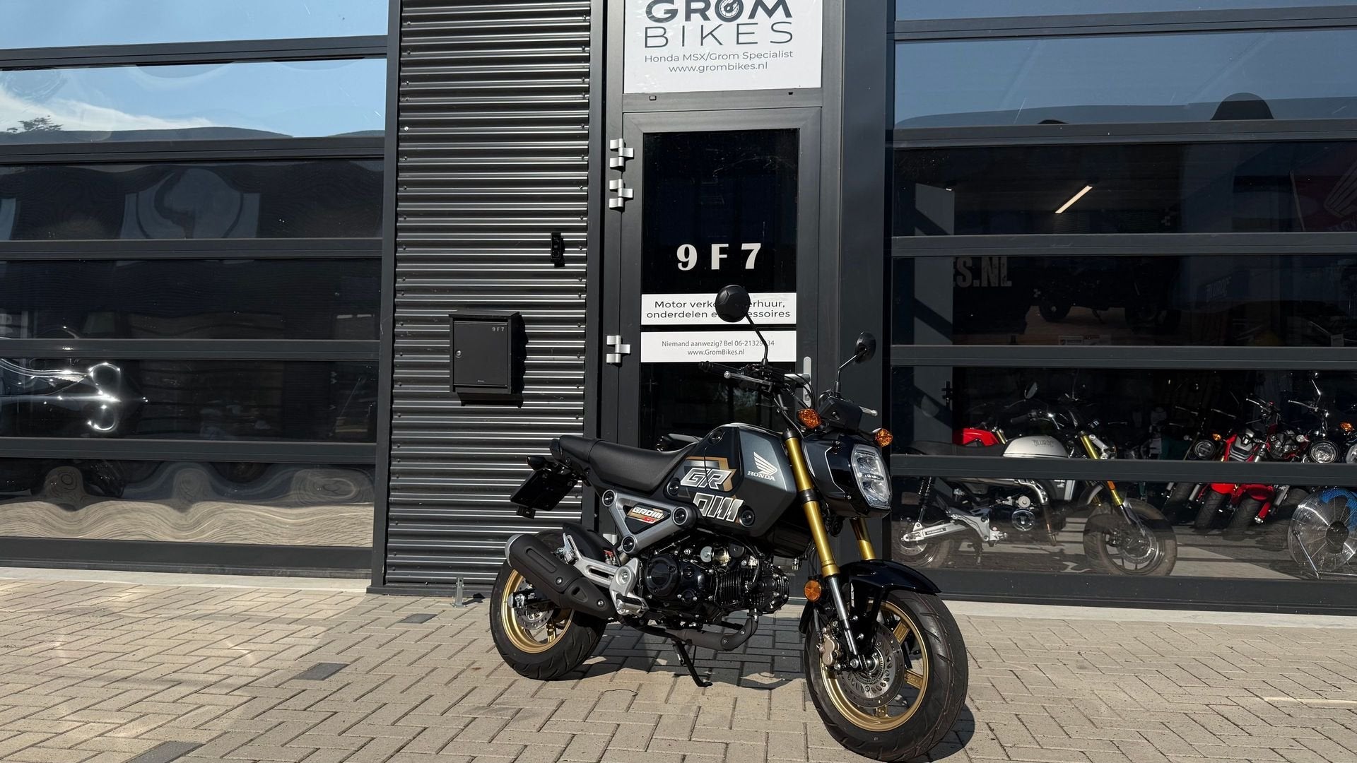 HONDA MSX GROM SP 125cc (bj 2024) 750 KM NIEUWSTAAT, HONDA, Bedrijf, Onbekend, 124 cc