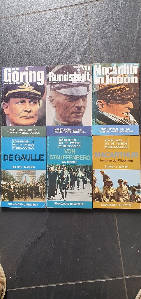 Kopstukken uit de tweede Wereldoorlog, Boeken, Ophalen of Verzenden, Tweede Wereldoorlog, Gelezen, Algemeen