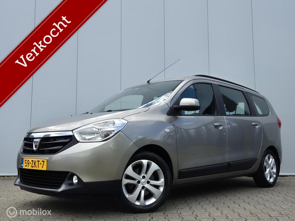 DACIA LODGY 1.2 TCE PRESIGE/AIRCO/PDC/TREKHAAK/BLUETOOTH/16', Voorwielaandrijving, Euro 5, Bruin, 116 pk