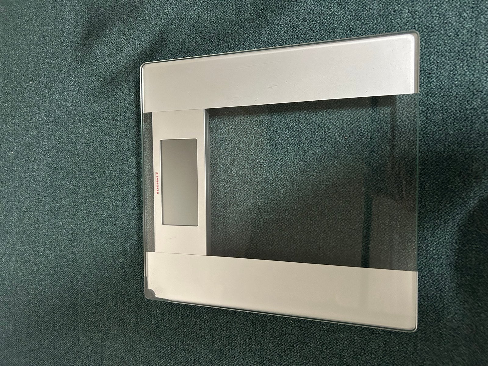 Soehnle Digitale Personenweegschaal - Zilver/Glas, Witgoed en Apparatuur, Ophalen, Gebruikt, 1 tot 500 gram, 100 kg of meer