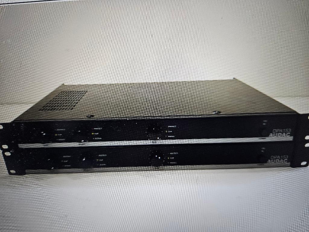Audac DPA 153 versterkers, Ophalen, Zo goed als nieuw, Minder dan 500 watt, P.A.