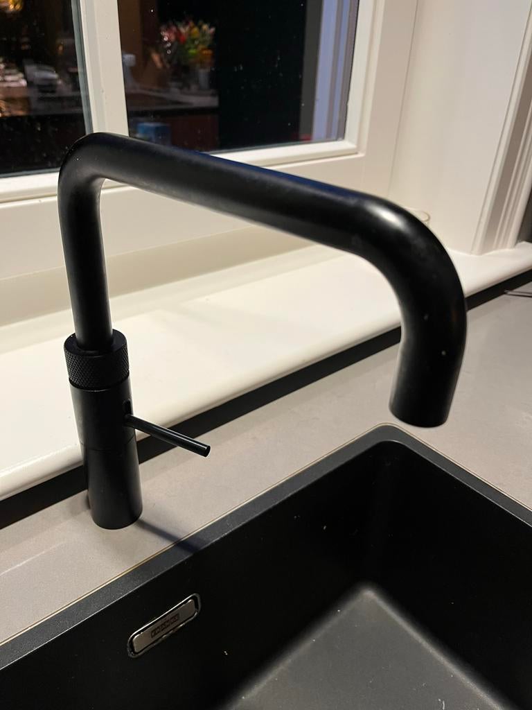 Quooker Fusion Square 5-in-1 Kraan Zwart, Verzenden, Gebruikt