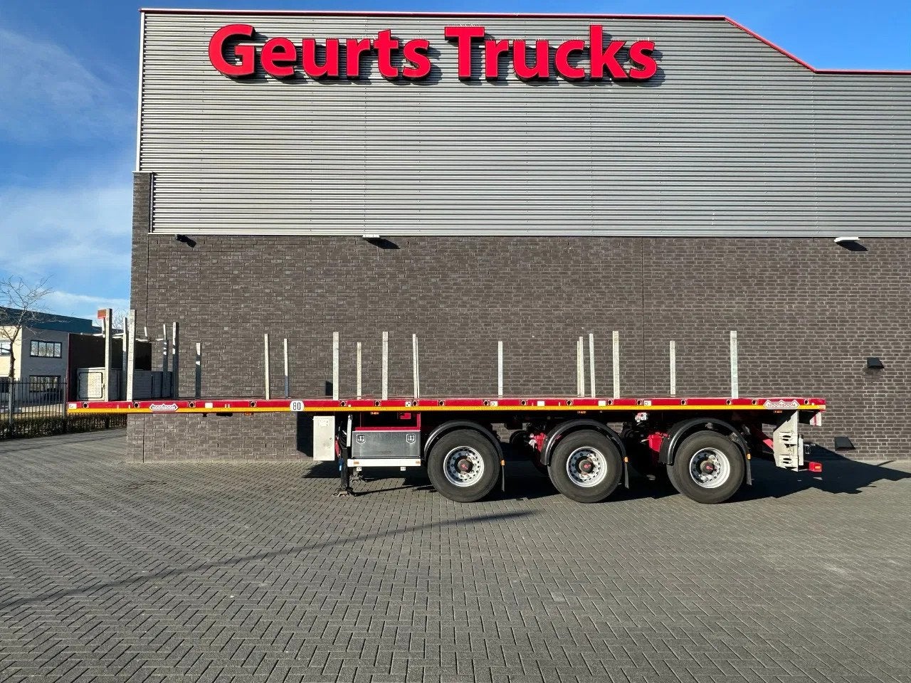 Nooteboom OVB-48-03 HYDRAULISCHE GESTUURDE BALLAST TRAILER, Overige brandstoffen, Bedrijf, Aanhangers en Opleggers, Te koop