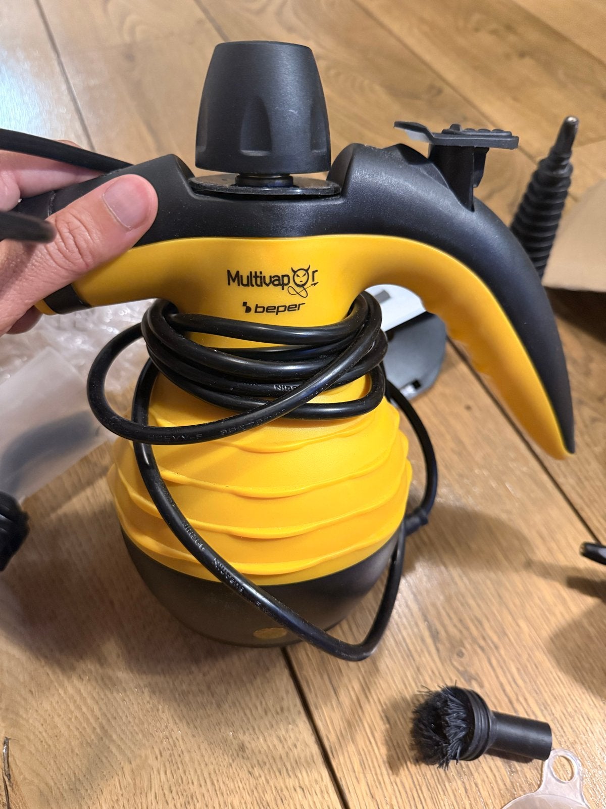 Beper Multivap Stoomreiniger - Handheld met Accessoires, Ophalen, Minder dan 1200 watt, Reservoir, Overige merken