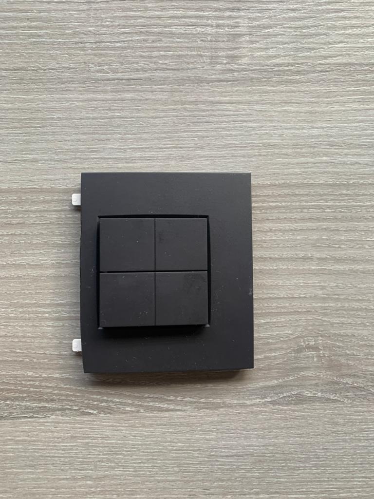 Jung schakelaar voor Philips Hue - Zwart, Verzenden, Gebruikt, Schakelaar