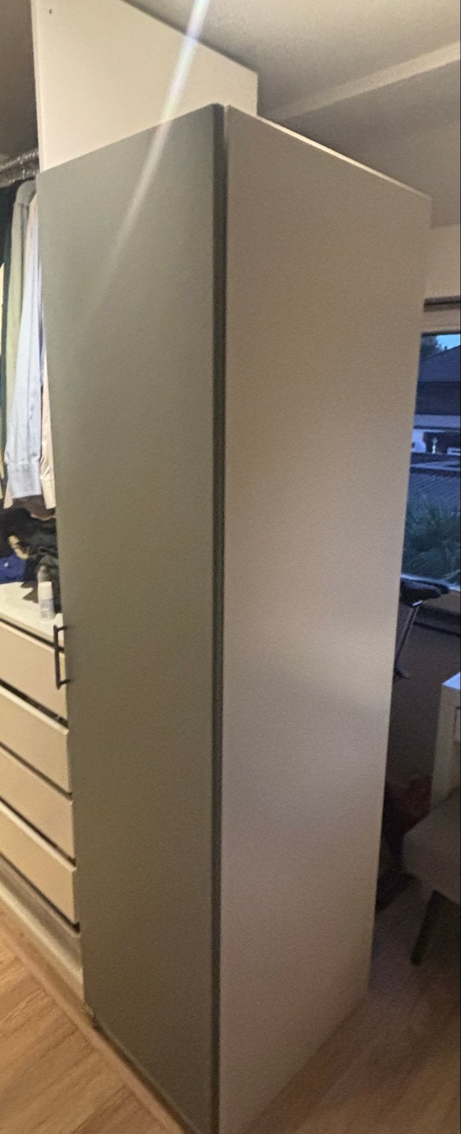 IKEA PAX kast met deur en lades 2 meter, Ophalen, 200 cm of meer, 50 tot 100 cm, Zo goed als nieuw