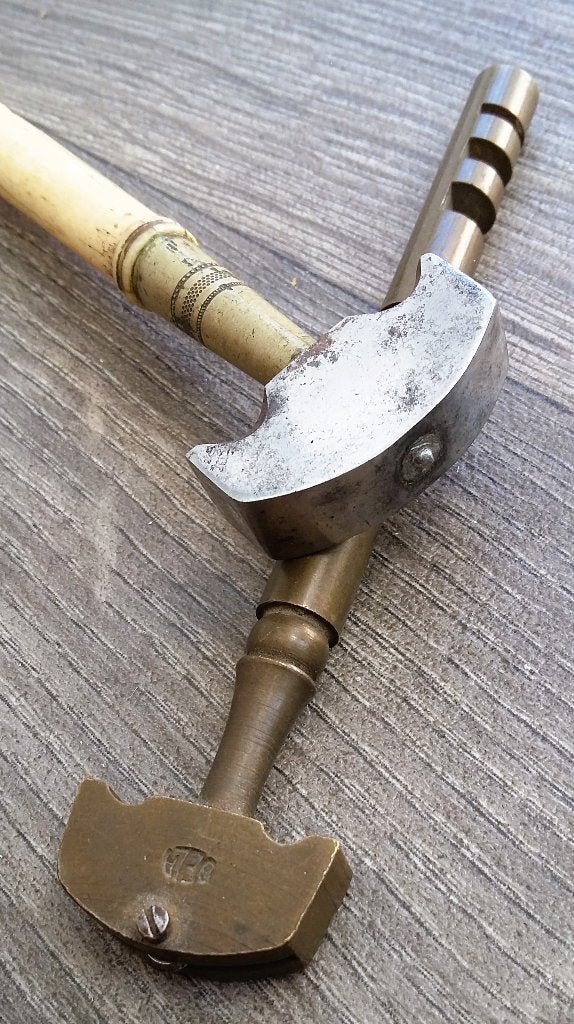 Om 1900 - 1925 Glassnijder Glas Snij Instrument Gereedschap, Ophalen of Verzenden