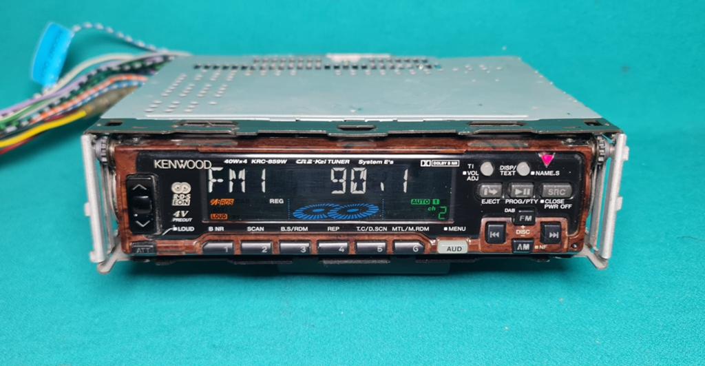 Kenwood krc-859w casssette receiver, Auto diversen, Autoradio's, Ophalen of Verzenden, Zo goed als nieuw