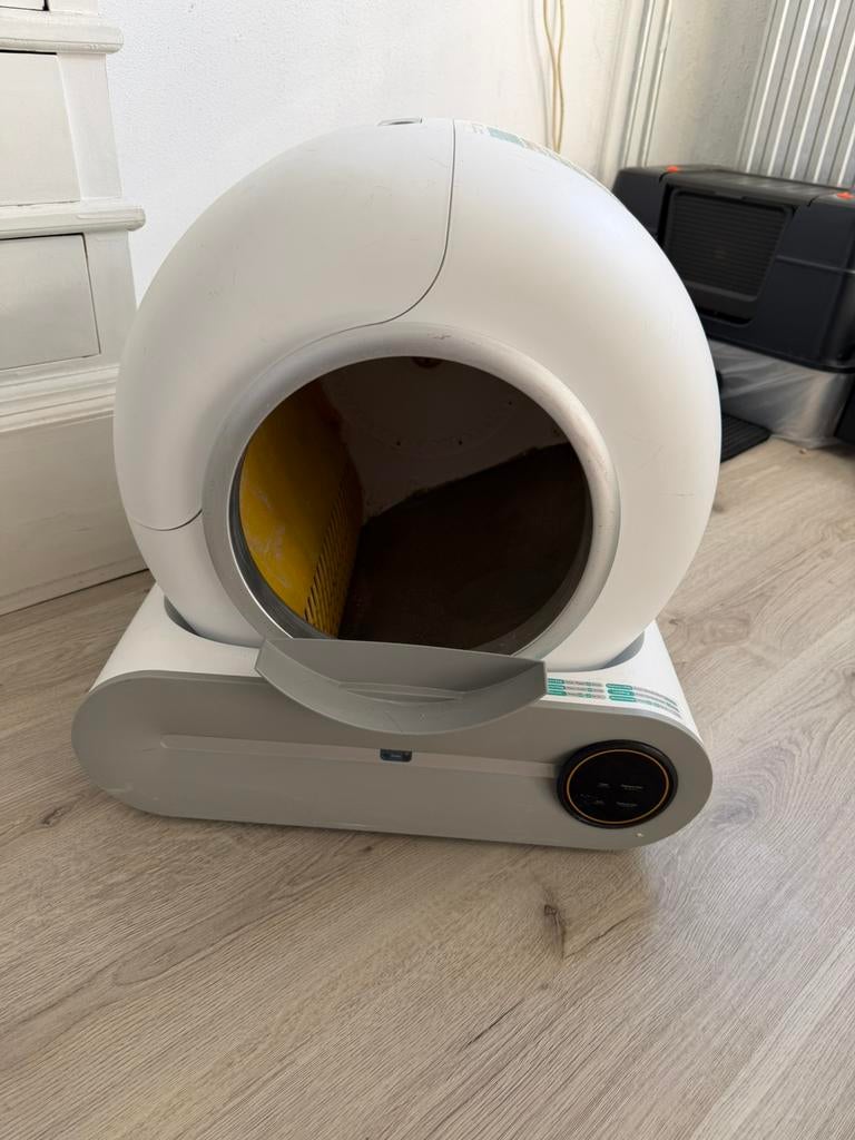 Petlux automatische zelfreinigende kattenbak kort gebruikt, Ophalen of Verzenden, Zo goed als nieuw