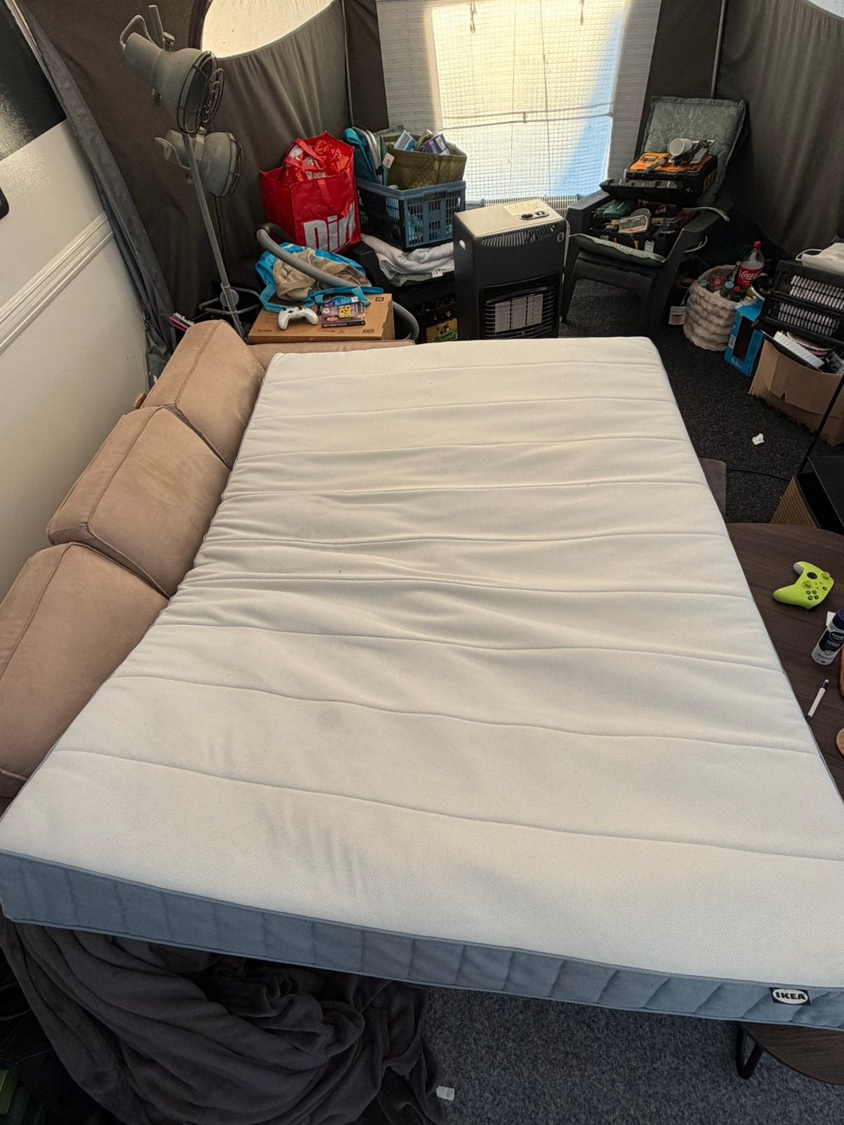 Matras, Ophalen, Gebruikt, 140 cm, Twijfelaar