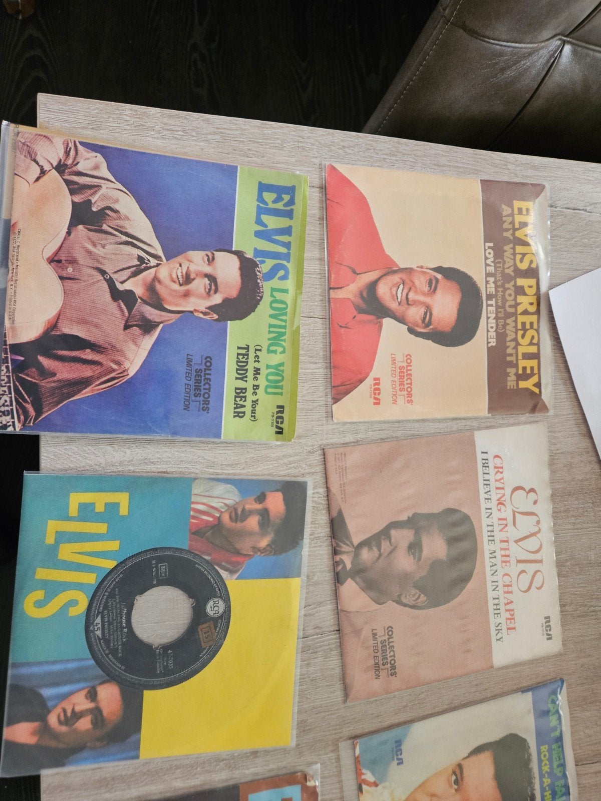 Elvis singels, Verzamelen, Automaten | Jukeboxen, Ophalen of Verzenden, 1970 tot heden, Overige merken