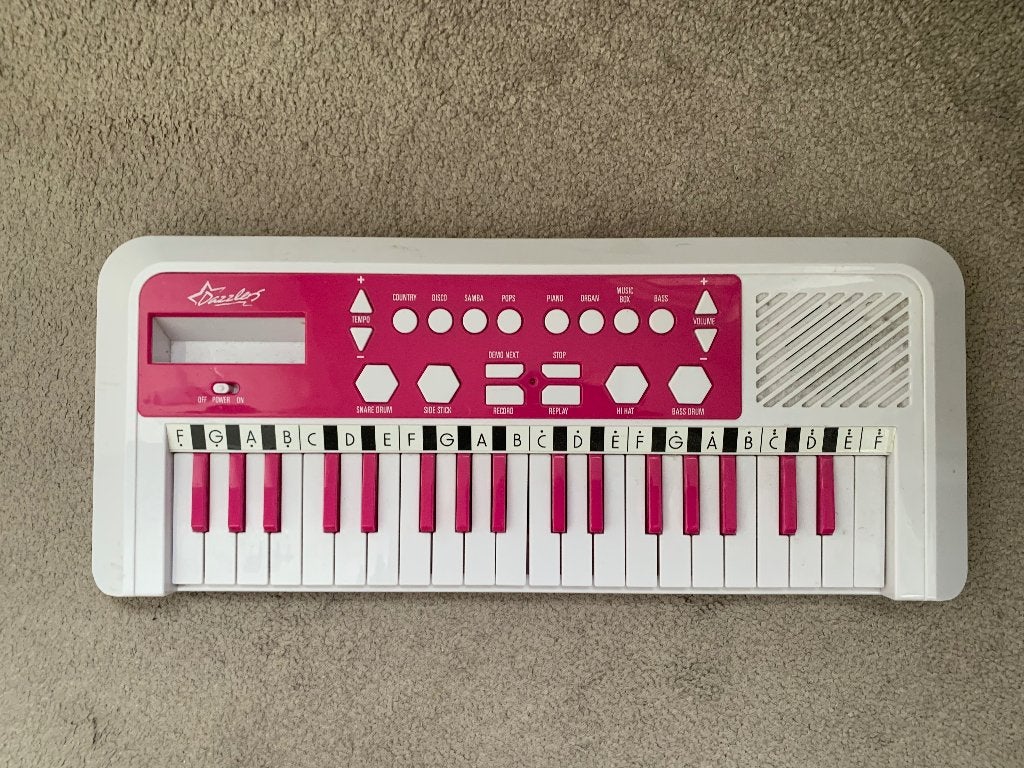 Keyboard kind, Ophalen, Gebruikt, Met geluid