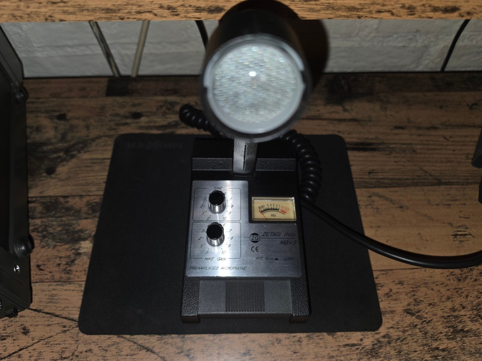 Zetagi MB 5 Plus Tafelmicrofoon - Nieuwstaat, Ophalen of Verzenden, Zo goed als nieuw