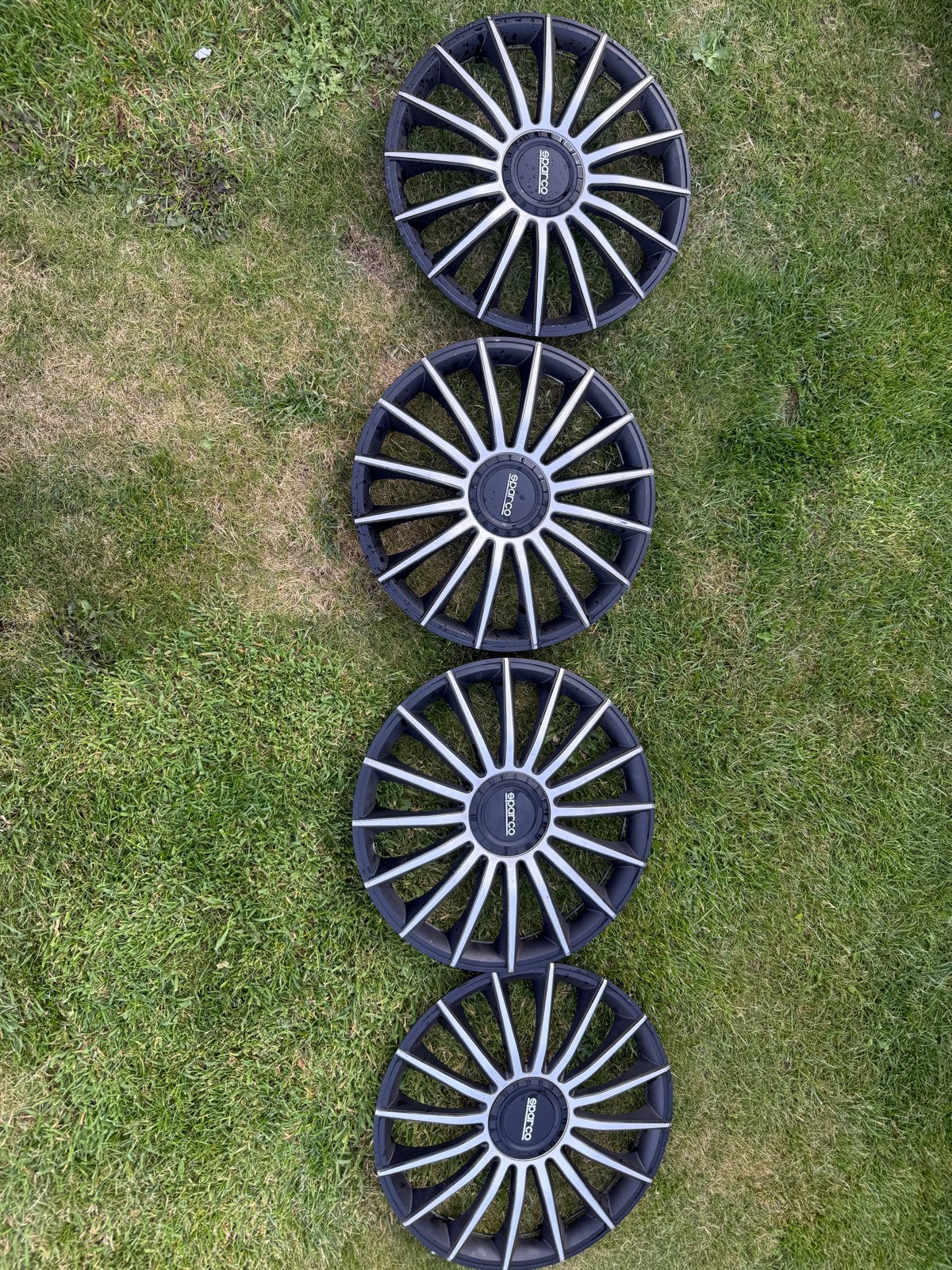 Sparco wieldoppen 14 inch, Auto diversen, Wieldoppen, Ophalen of Verzenden, Gebruikt