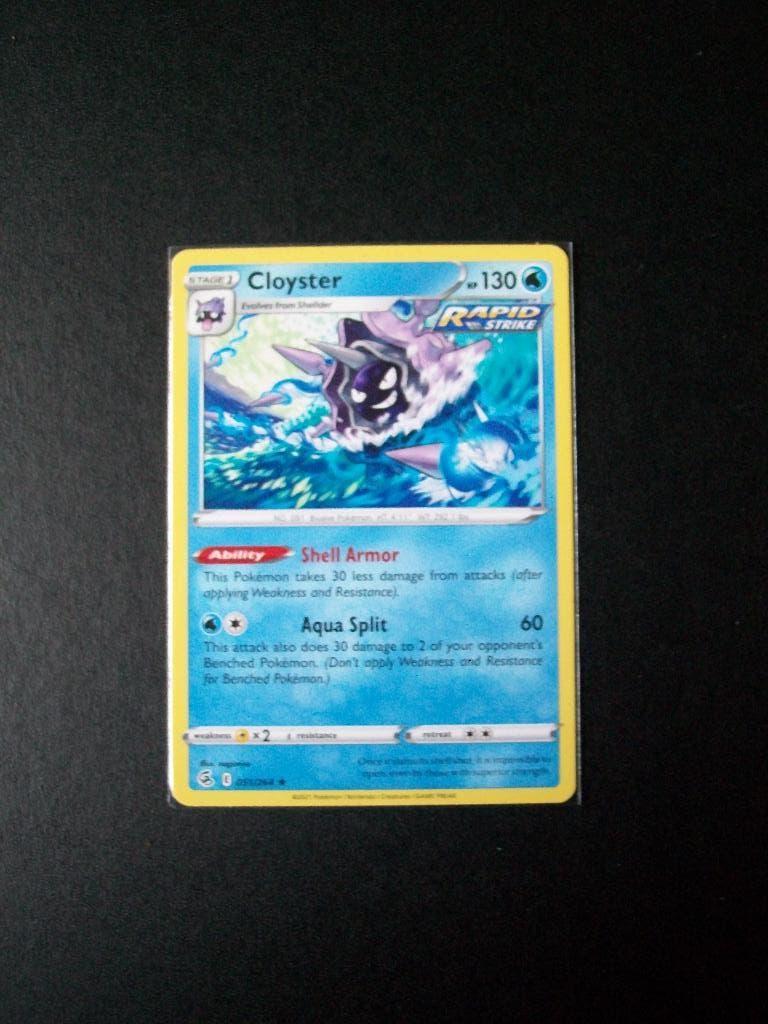1507. Nieuwe Pokemon Kaart CLOYSTER hp 130 (051/264), Verzenden, Nieuw, Losse kaart