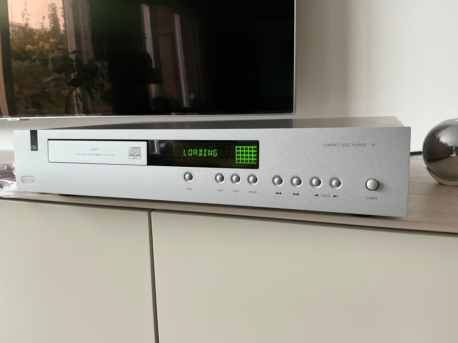 ARCAM CD 17 cd speler., Ophalen of Verzenden, Zo goed als nieuw, Overige merken, Wisselaar