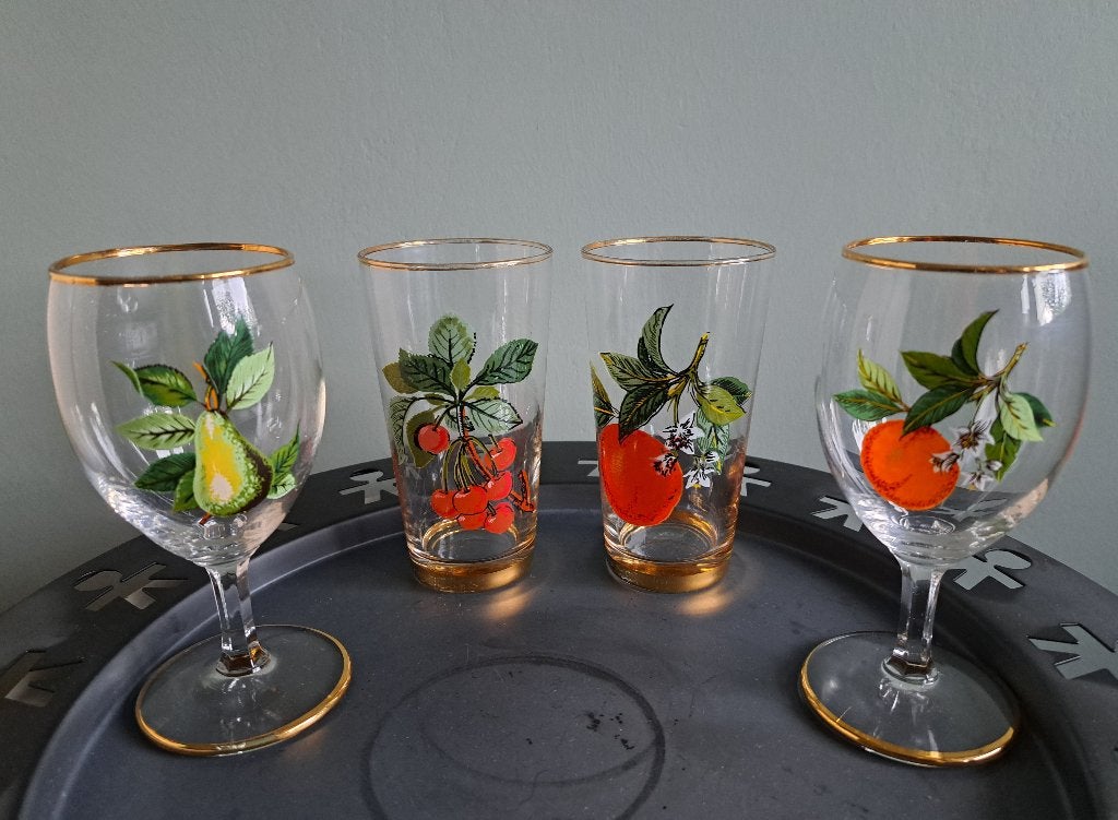 glasservies diverse modellen o.a. Copier Rozendaal Verboeket, Antiek en Kunst, Ophalen