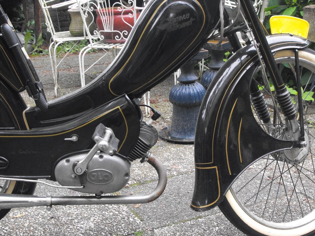 Batavus bilonet, Fietsen en Brommers, Brommers | Oldtimers, Ophalen, Batavus