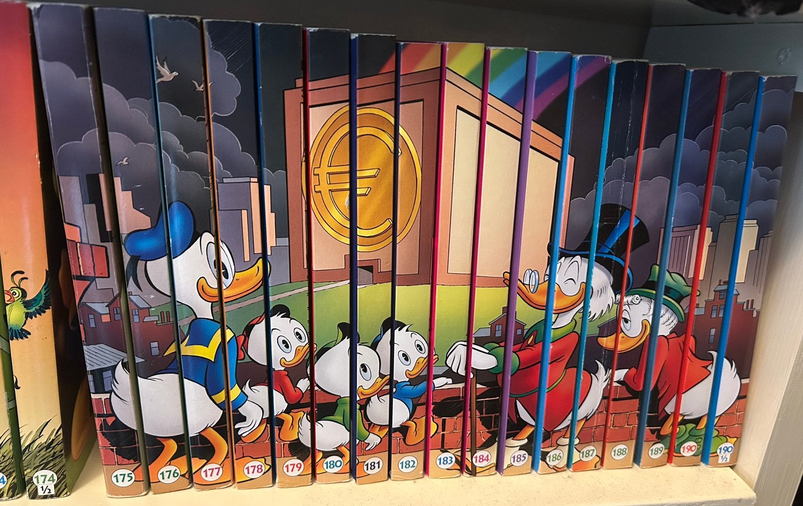 Donald Duck pockets 175 t/m 190 1/2, Boeken, Complete serie of reeks, Ophalen of Verzenden, Gelezen