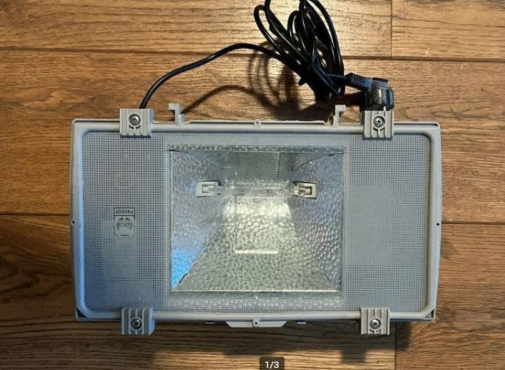 bouwlamp / bouwlampen, lamp, 70watt, Doe-het-zelf en Verbouw, Ophalen, Gebruikt, 50 tot 200 watt, Lamp