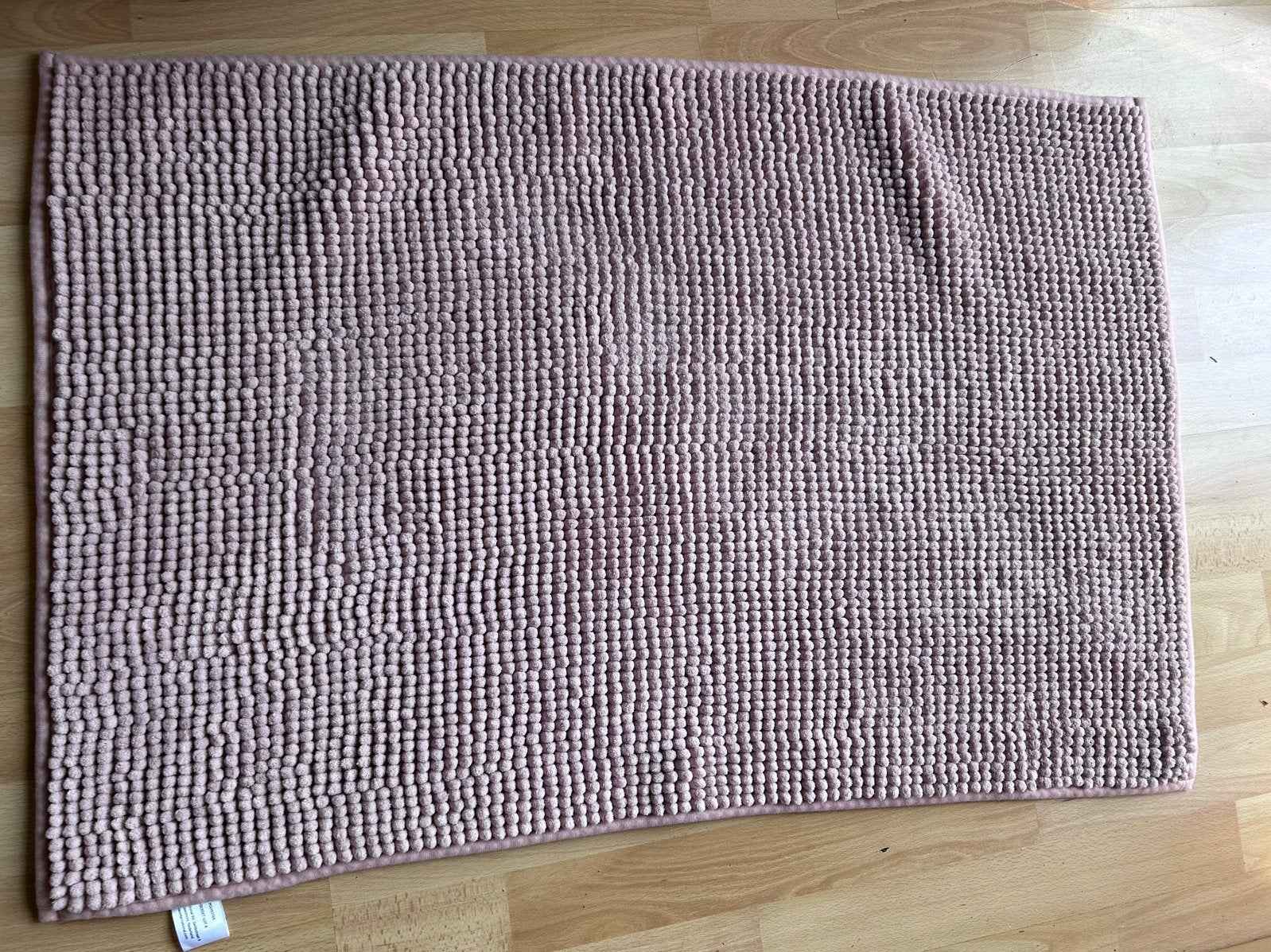 Roze badmat - zacht en comfortabel, Ophalen of Verzenden, Gebruikt, Roze, Badmat
