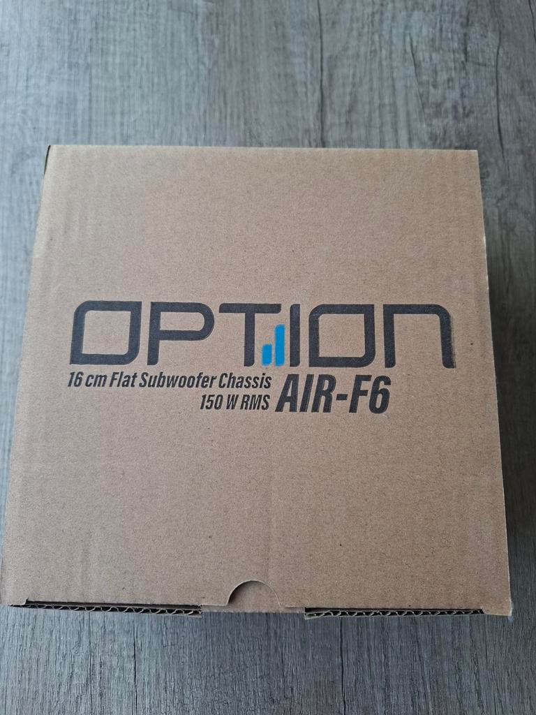 Basluidspreker Option air f6 d4 150W, Ophalen, Nieuw
