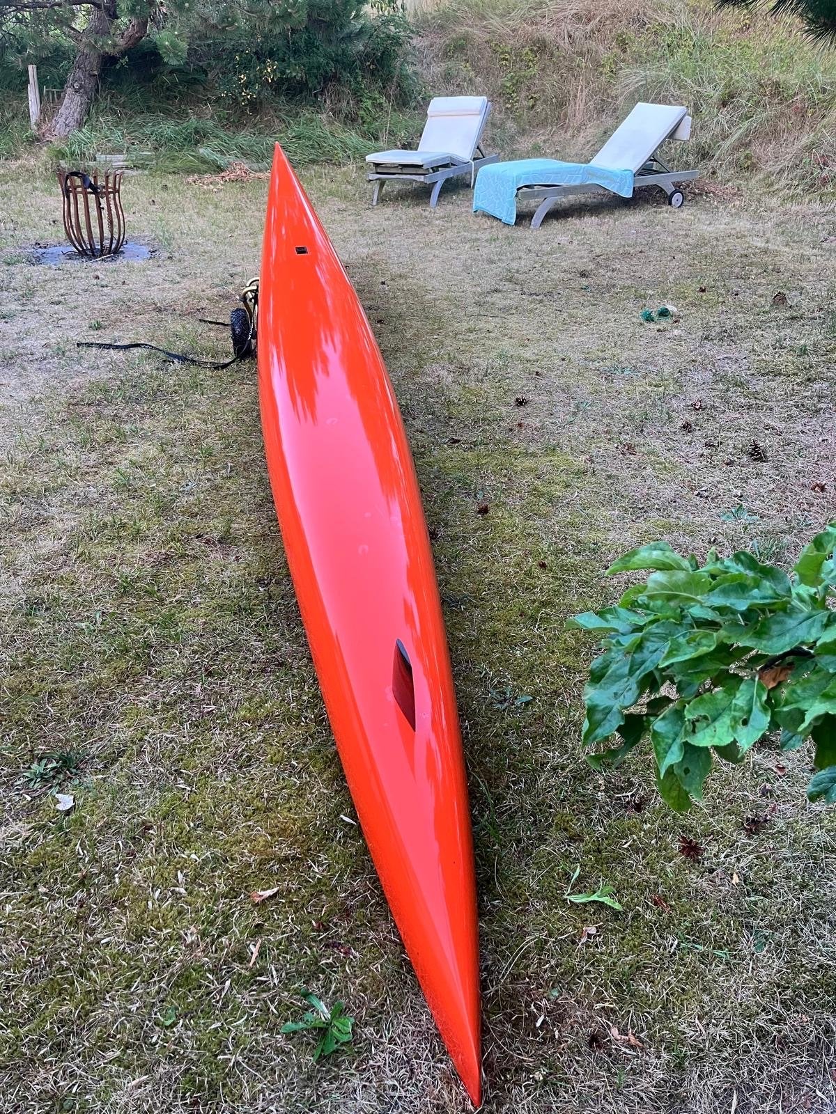 Nelo Kajak - Oranje Racekajak voor 1 persoon, Ophalen, Gebruikt, 1-persoons