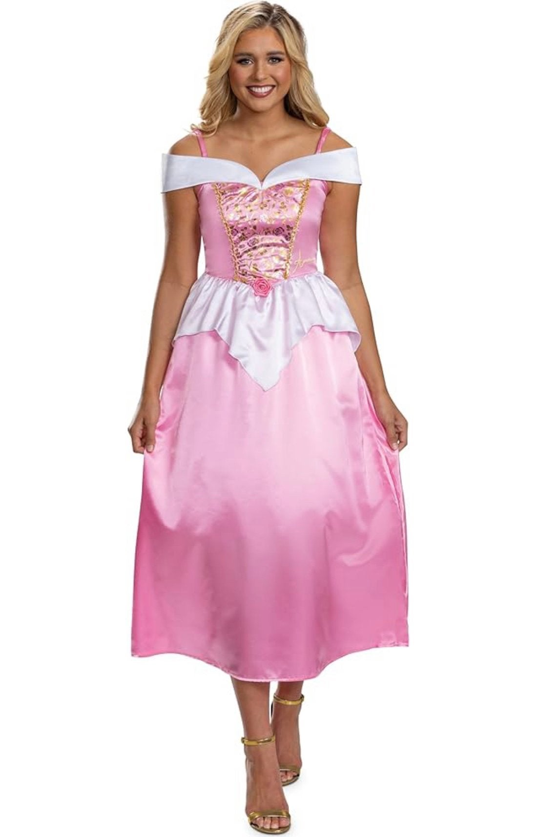 NIEUW! Disney Aurora prinsessenjurk (kostuum) Maat M, Ophalen of Verzenden, Nieuw, Pak of Jurk