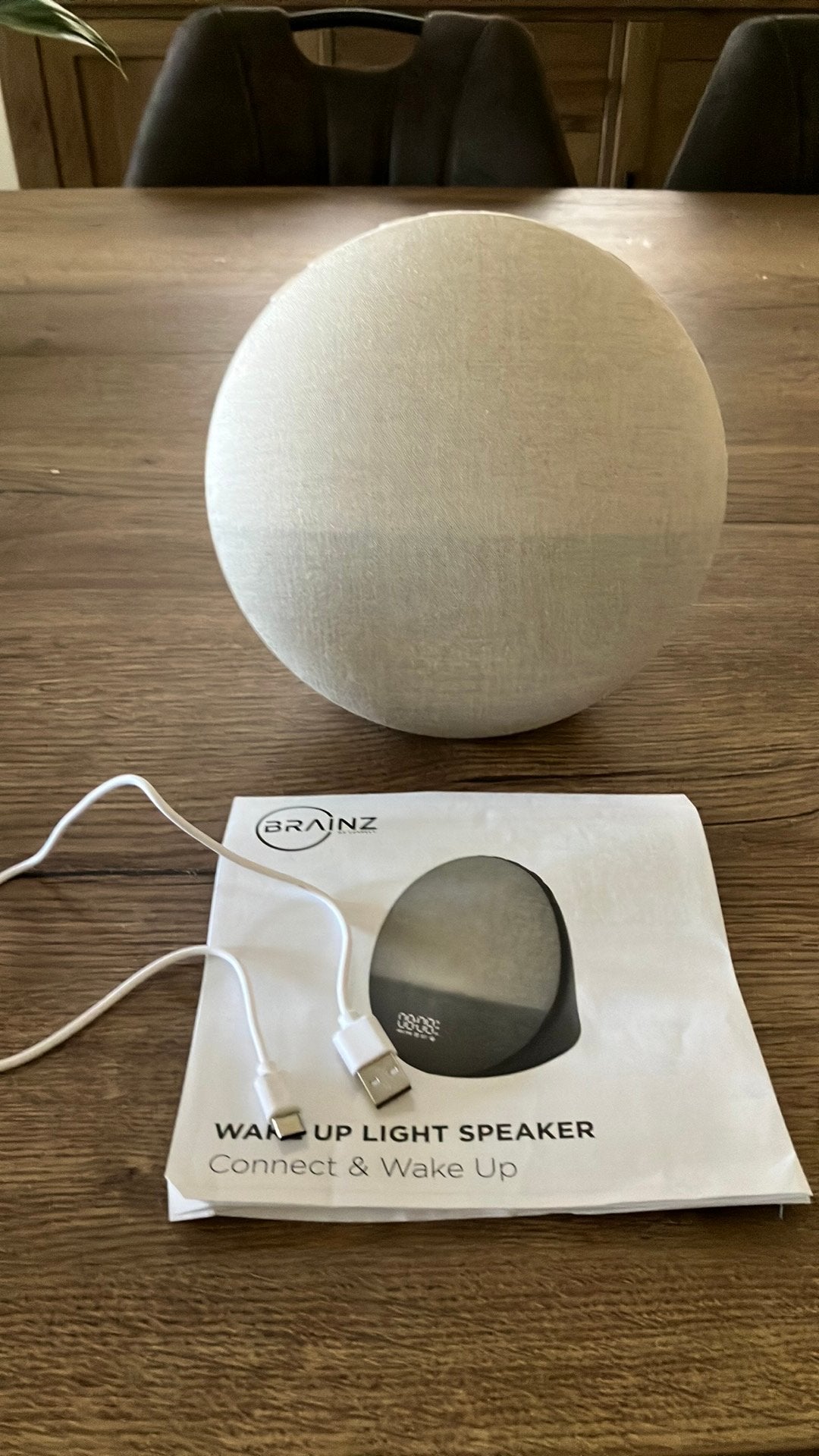 BRAINZ wake up light speaker, Ophalen of Verzenden, Nieuw