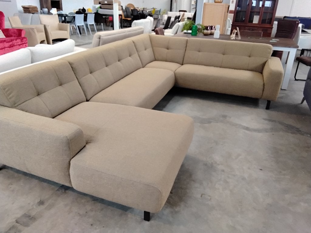 Hoek/elementen bank 2jr. oud, 355 x 250 x 160 cm 995=., Ophalen, 250 tot 300 cm, Hoekbank, 75 tot 100 cm