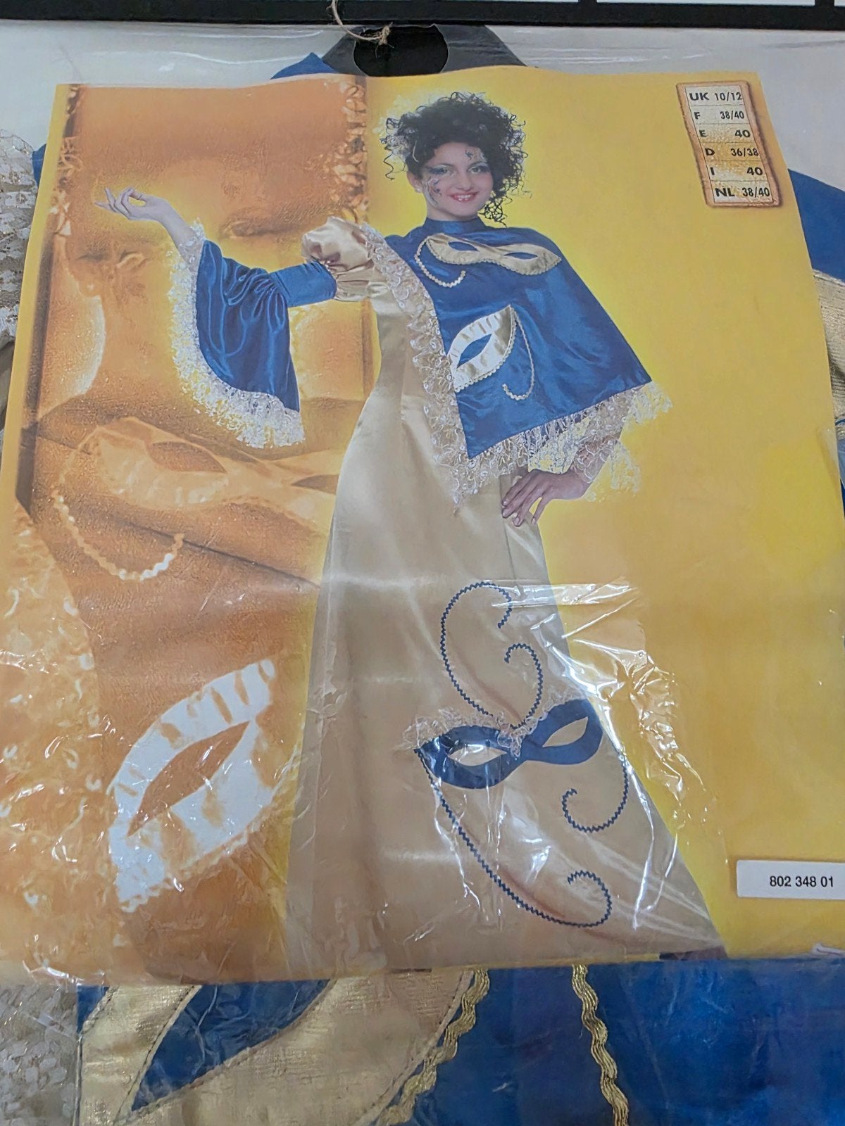 Venetiaanse jurk, Kleding | Dames, Ophalen of Verzenden, Nieuw, Maat 38/40 (M), Carnaval