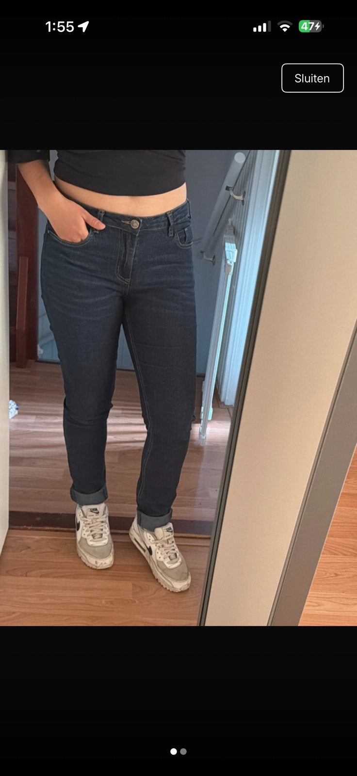 Jeans, Maat 38/40 (M), Zo goed als nieuw, Lang, Verzenden