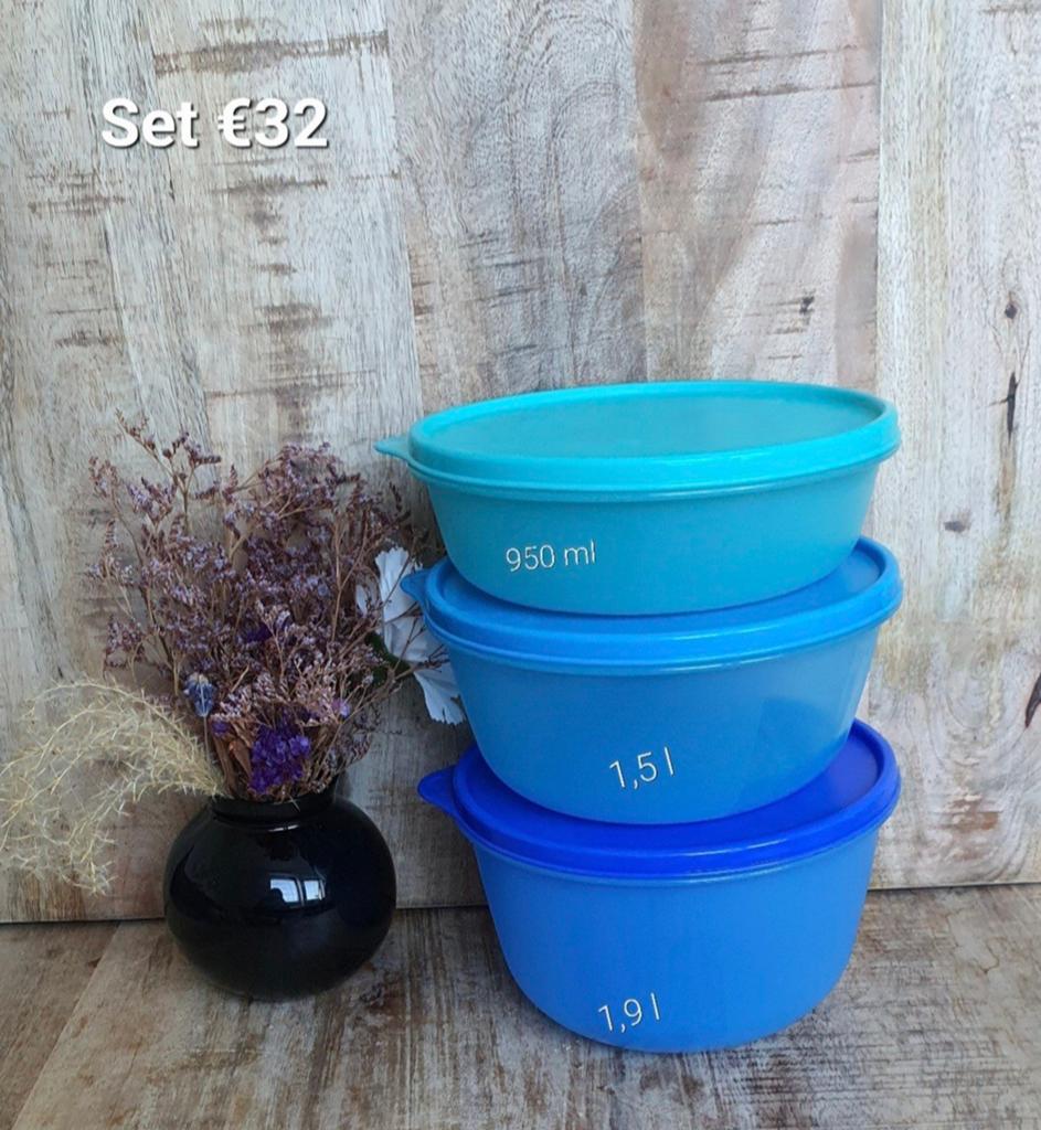 Tupperware Ruimte kommen set, Ophalen of Verzenden, Nieuw, Bak of Kom