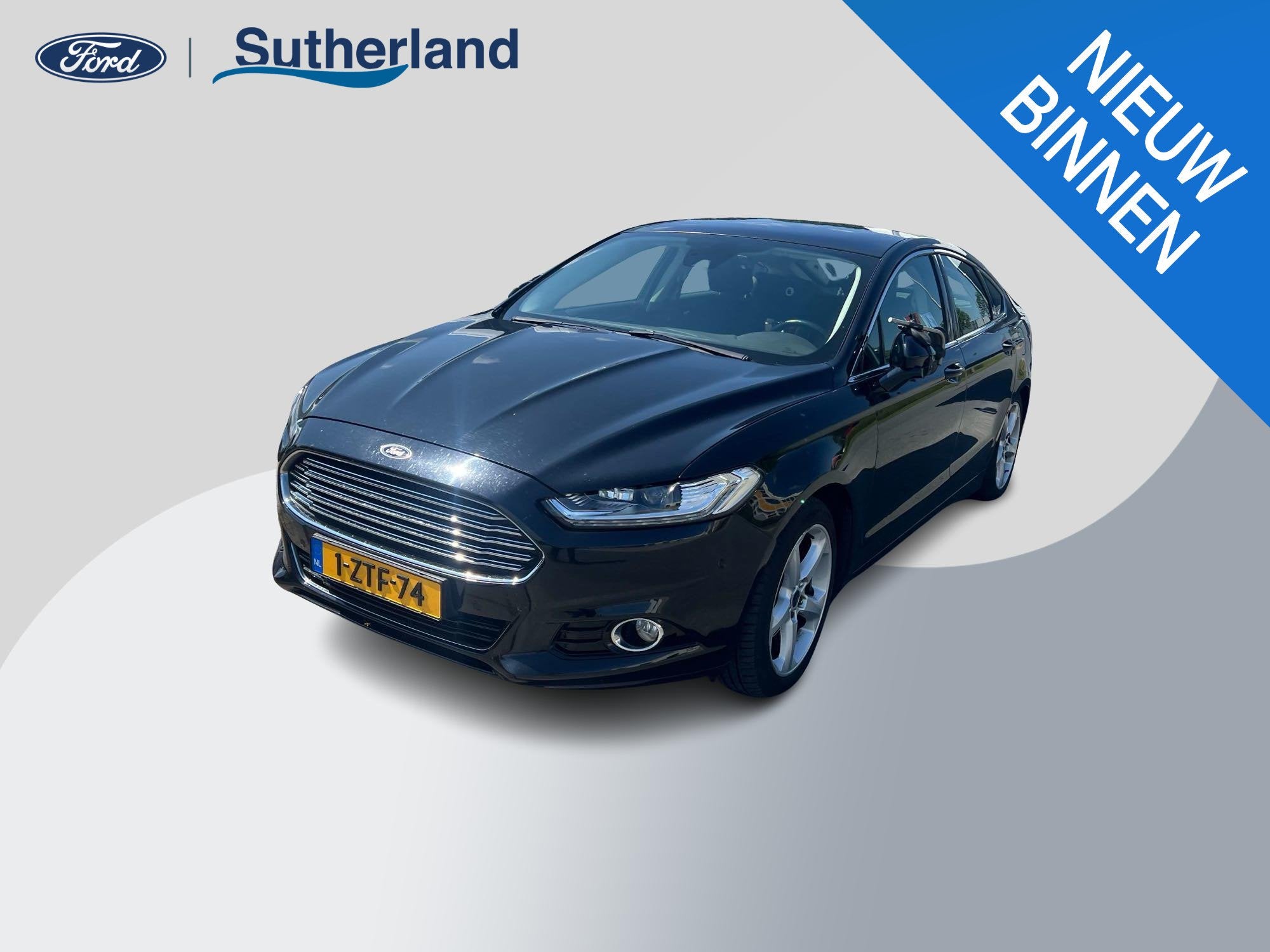 Ford Mondeo 1.5 Ecoboost Titanium 160pk Trekhaak | Stoelverw, Auto's, Stof, Euro 6, 4 cilinders, Mondeo