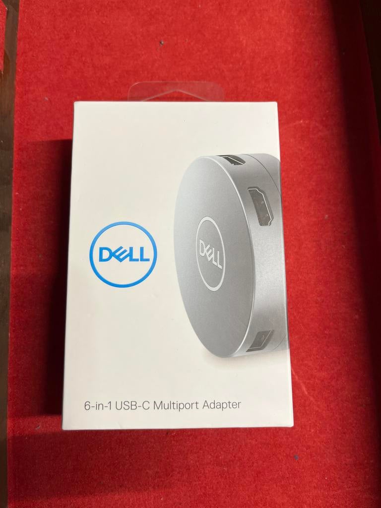 Dell 6-in-1 USB-C Multiport Adapter - Nieuw in doos, Computers en Software, Pc- en Netwerkkabels, Ophalen of Verzenden, Nieuw
