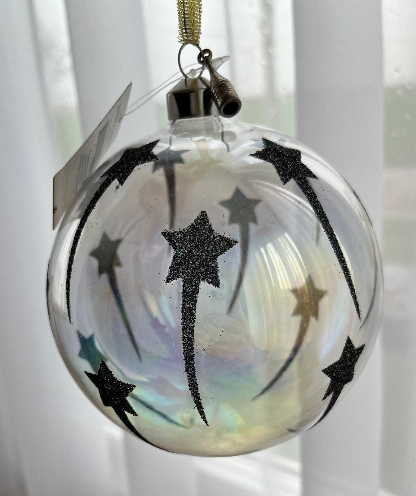 Rivièra Maison Fallen Stars Kerstballen - Nieuw 4 stuks, Diversen, Kerst, Nieuw, Ophalen of Verzenden