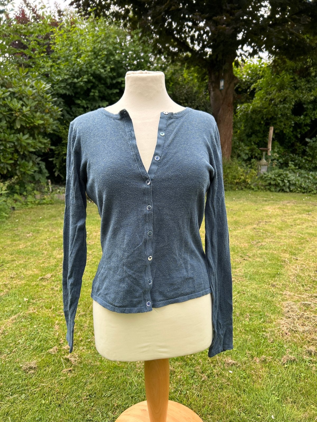 King Louie vestje maat M, Ophalen of Verzenden, Gedragen, Maat 38/40 (M), Blauw