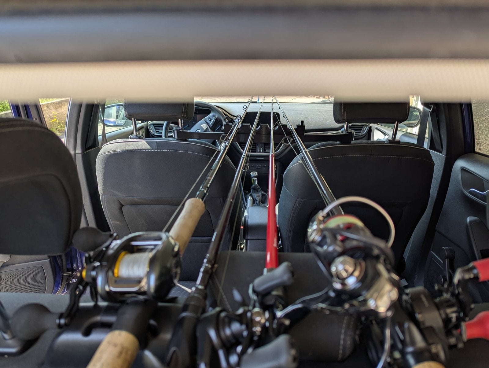 Telescopische Hengelhouder voor Auto – 4 Hengels, Ophalen of Verzenden, Nieuw, Overige typen