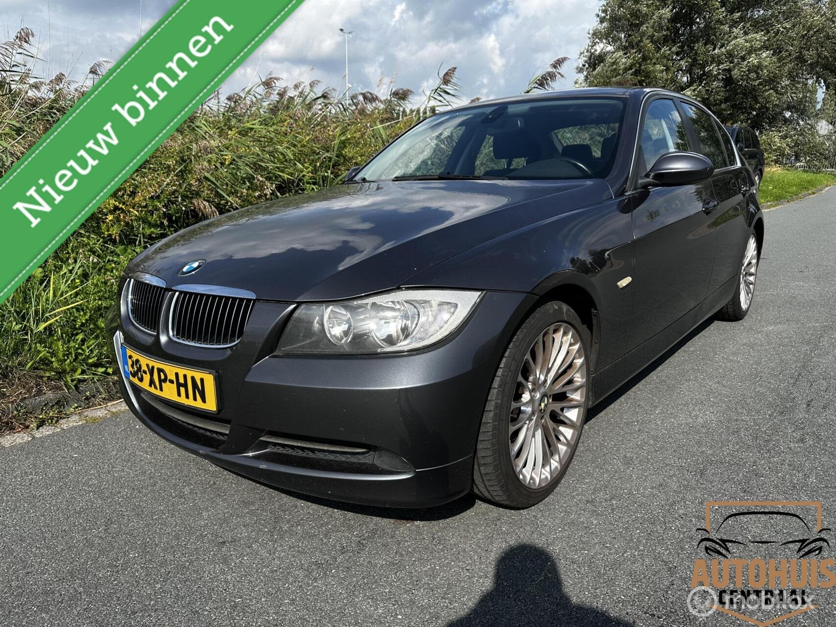BMW 3-serie 325i*MOTORSTORING*NwAPK*Airco*, Auto's, 745 kg, Gebruikt, Zwart, 2497 cc
