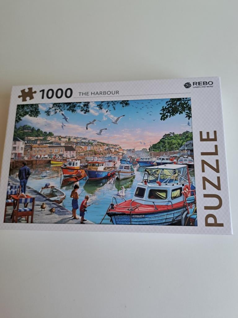 Rebo puzzel, Ophalen of Verzenden, 500 t/m 1500 stukjes, Zo goed als nieuw