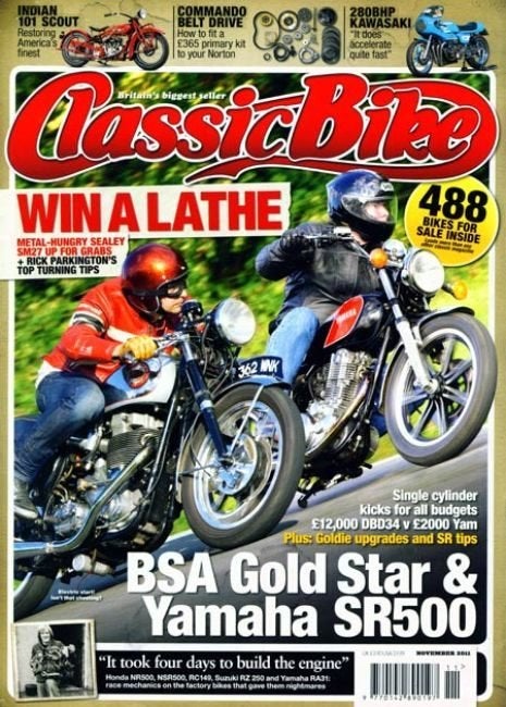 Classic Bike Magazine november 2011, Boeken, Verzenden, Gelezen