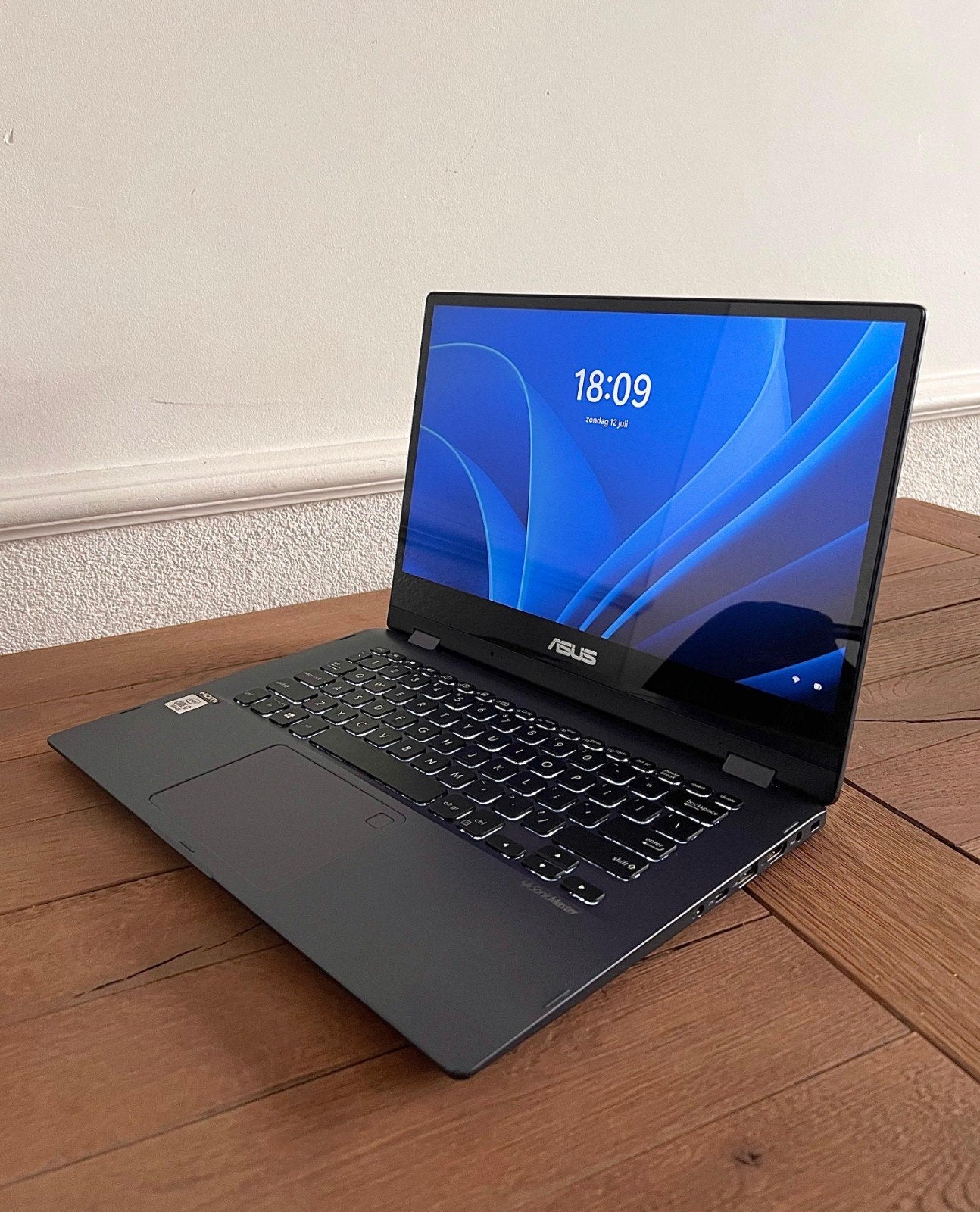 Asus Vivobook Flip Tp412f 2-in-1 Laptop, 14 inch, Computers en Software, Windows Laptops, 2 tot 3 Ghz, Qwerty, 8 GB, ASUS