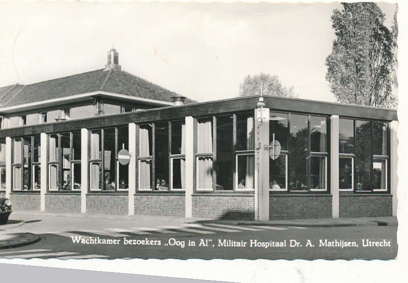 11085 Utrecht Militair Hospitaal Dr A Mathijsen Wachtkaamer, Ophalen of Verzenden, 1920 tot 1940, Utrecht