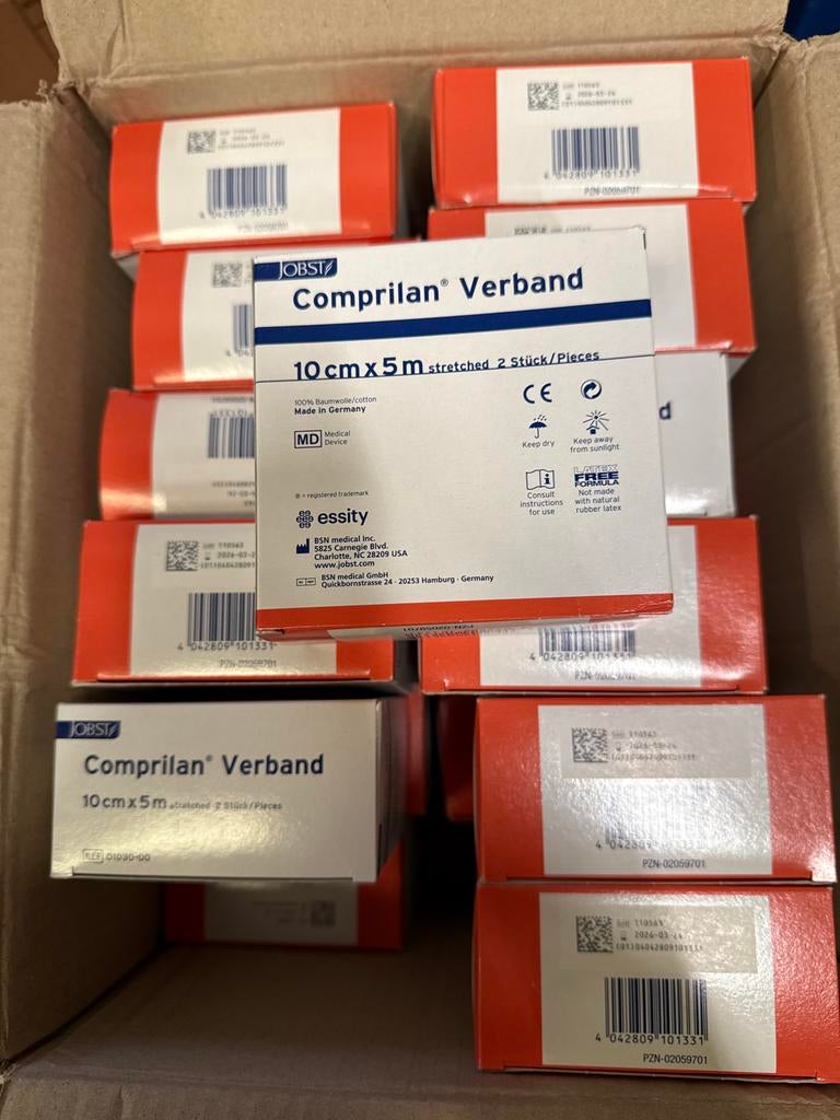 Jobst Comprilan verband 10cm x 5m 24 dozen, Nieuw, Ophalen of Verzenden, Info@jobst.nl, Jobst
