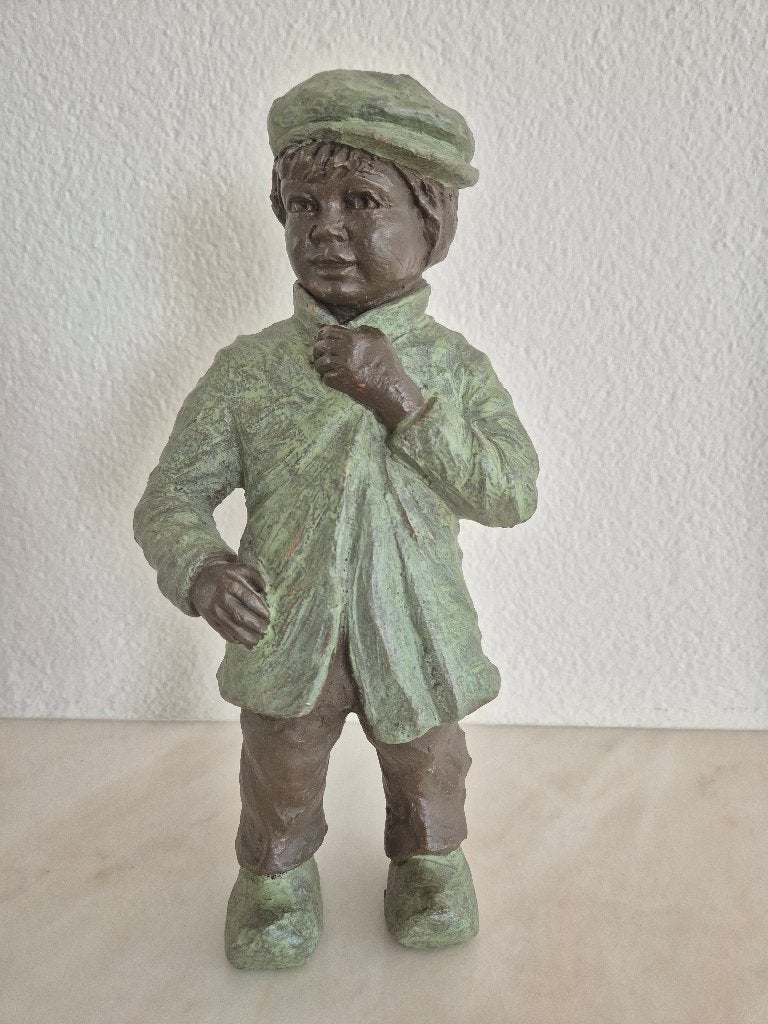 Beeld, Antiek en Kunst, Kunst | Beelden en Houtsnijwerken, Ophalen, Natuurlijk materiaal, Handgemaakt, 20 - 50 cm