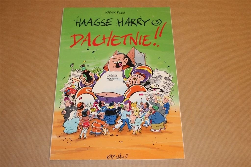 Haagse Harry - Deel 3 - Dachetnie!!, Eén stripboek, Ophalen of Verzenden, Zo goed als nieuw