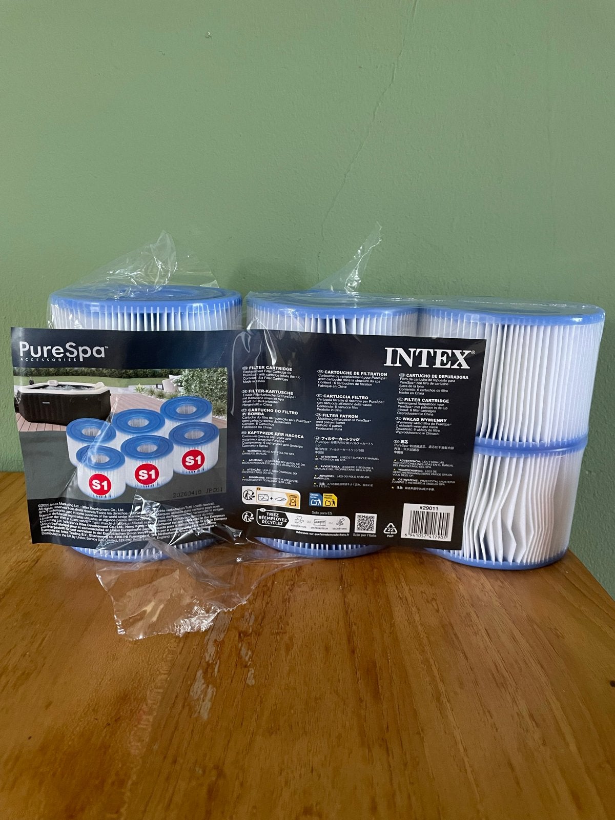 Nieuwe Intex PureSpa S1 filter cartridges (6-pack), Ophalen, Nieuw, Filter