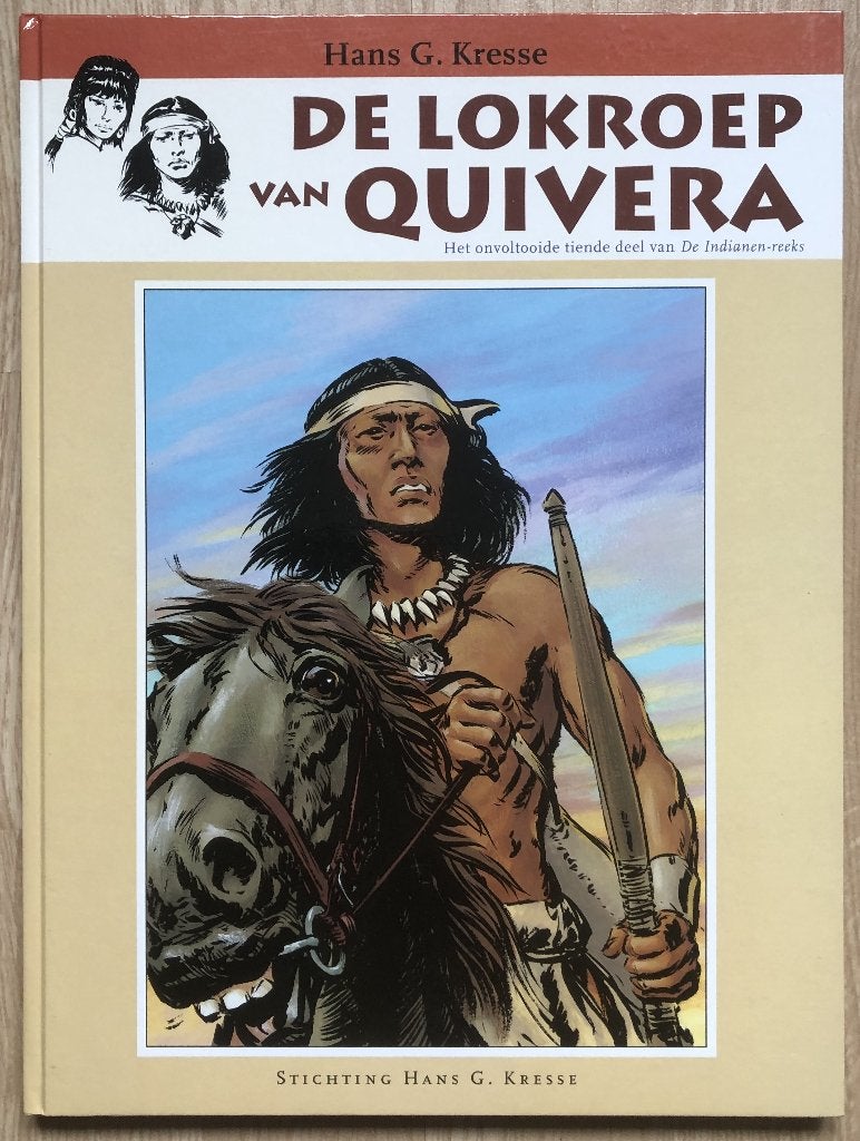 HANS G. KRESSE - DE LOKROEP VAN QUIVERA  HET ONVOLTOOIDE, Boeken, Stripboeken, Eén stripboek, Ophalen of Verzenden, Nieuw, HANS G. KRESSE